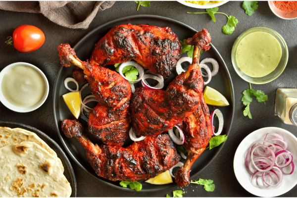 The Royal Delight: Tandoori Chicken at Namastey Kitchen Darbar